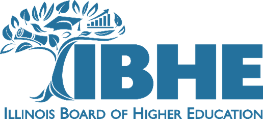 logo: IBHE - Illinois Board of Higher Education